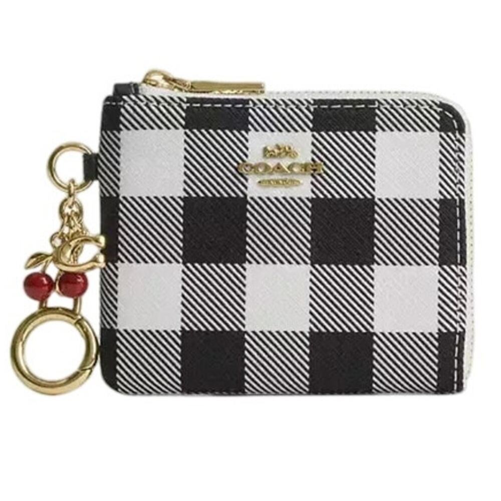 Coach Small Corner Zip Wallet NWT